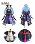 Ayaka Costume Flawless Radiance Outfits Genshin Impact Cosplay Costumes (5)