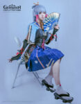 Ayaka Costume Flawless Radiance Outfits Genshin Impact Cosplay Costumes (5)