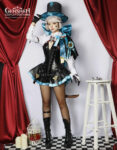 fontaine lynette costume magician outfit genshin impact costumes