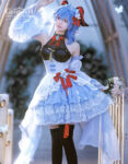 Ganyu Maid Outfit Genshin Impact Costumes (3)