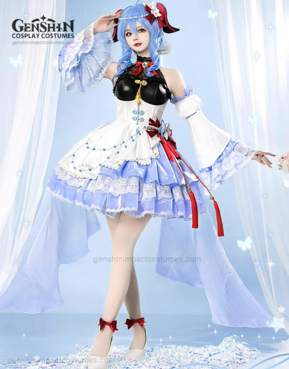 Ganyu Maid Outfit Genshin Impact Costumes (4)