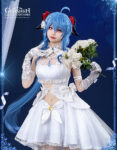 fischl wedding dress costume genshin impact outfits (copy)