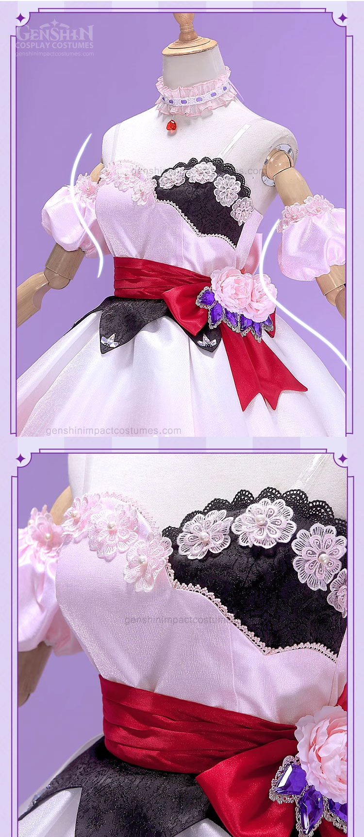 hu tao wedding dress costume genshin impact outfits