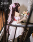 Hu Tao Wedding Dress Costume Genshin Impact Outfits (9)