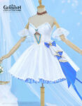 Lumine Wedding Dress Costume Genshin Impact Outfits (2)