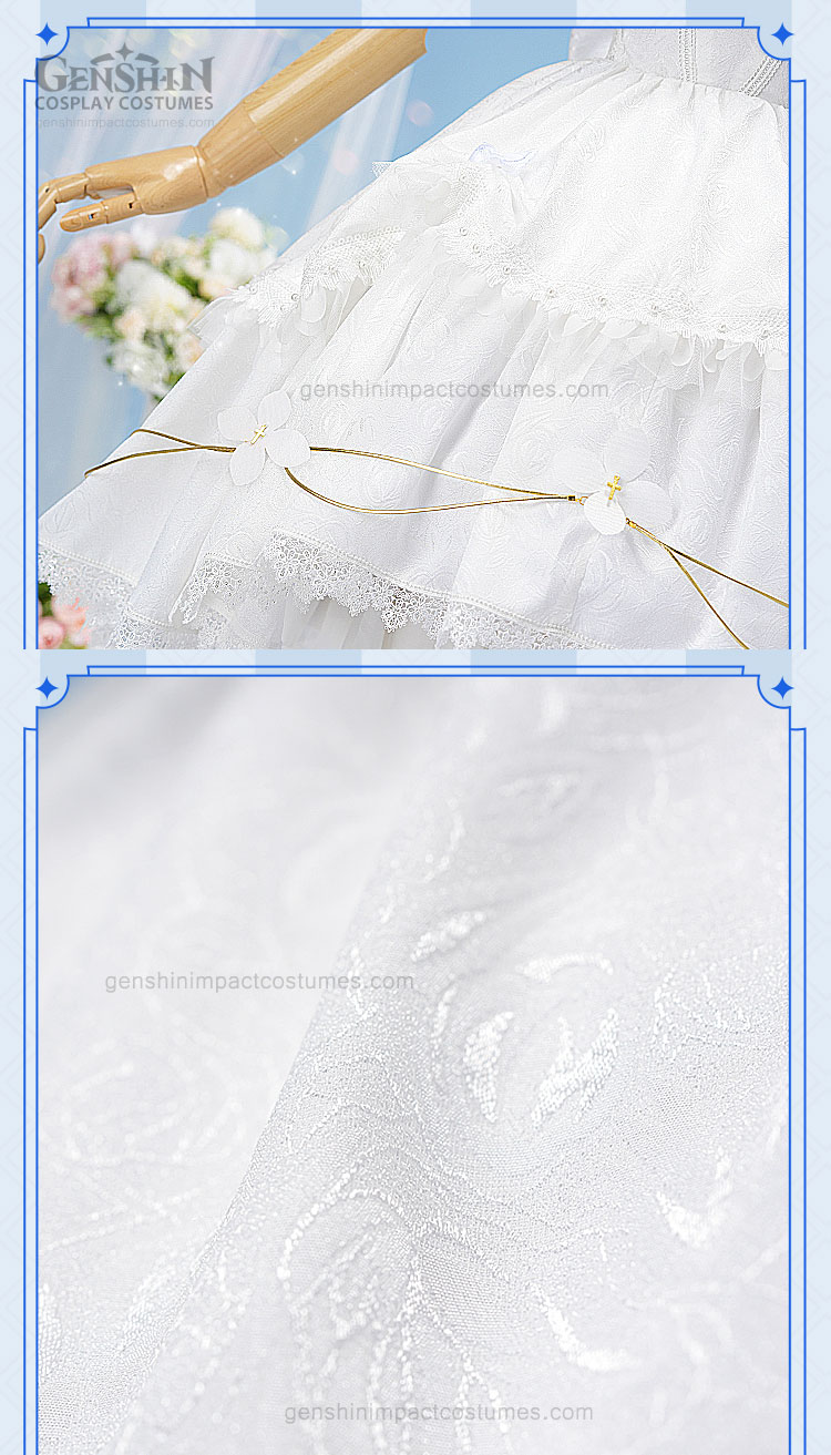 noelle wedding dress costume genshin impact outfits (13)