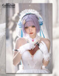 Noelle Wedding Dress Costume Genshin Impact Outfits (3)