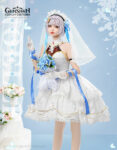 Noelle Wedding Dress Costume Genshin Impact Outfits (3)