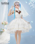 Noelle Wedding Dress Costume Genshin Impact Outfits (3)