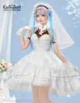 Noelle Wedding Dress Costume Genshin Impact Outfits (3)