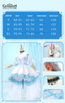 Shenhe Wedding Dress Costume Genshin Impact Outfits (2)