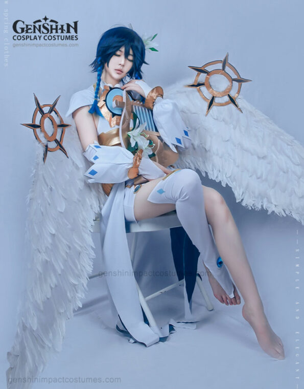 Venti Archon Outfit Genshin Impact Cosplay Costumes (2)