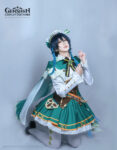 Venti Costume Dress Genshin Cosplay Costume (3)