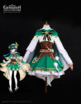 Venti Costume Dress Genshin Cosplay Costume (3)