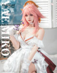 Yae Miko Wedding Dress Costume Genshin Impact Outfits (7)