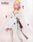 Yae Miko Wedding Dress Costume Genshin Impact Outfits (7)