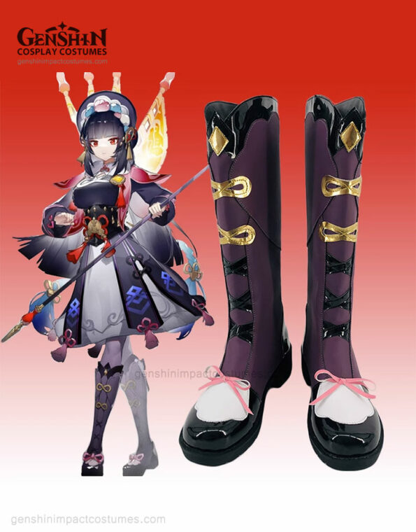 Yun Jin Mistcloud Stage Cosplay Costume Genshin Impact Outfits (13)