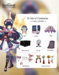 Yun Jin Mistcloud Stage Cosplay Costume Genshin Impact Outfits (11)