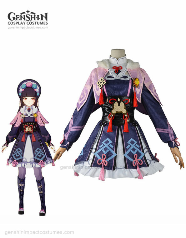 Yun Jin Mistcloud Stage Cosplay Costume Genshin Impact Outfits (4)