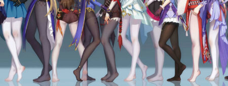 genshin impact the most complete female character’s leg photo (1)