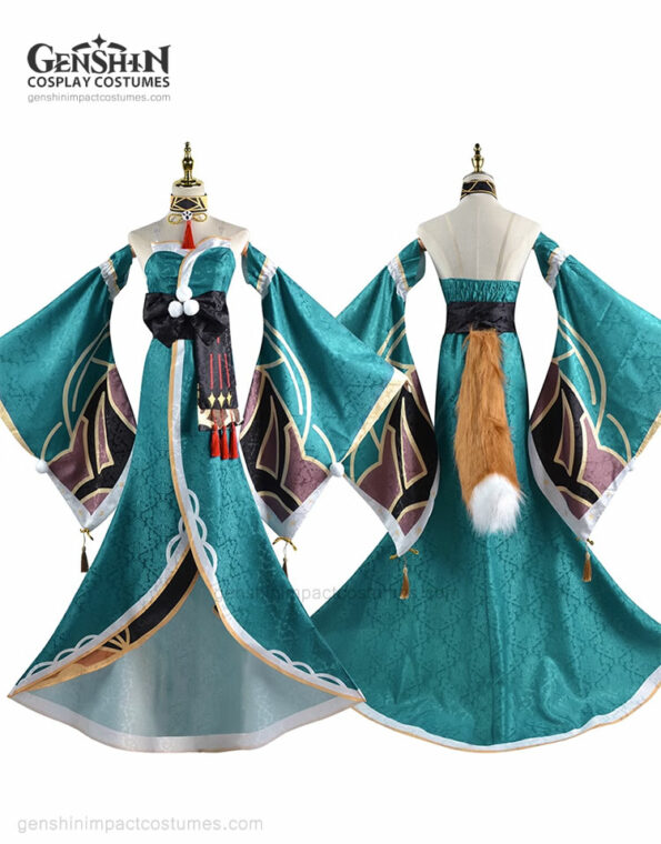 Gorou Genshin Impact Costumes Ms Hina Outfit (3)