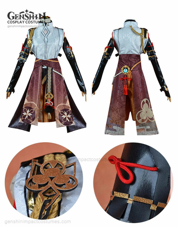 Inazuma Shikanoin Heizou Outfit Genshin Impact Costumes (1)