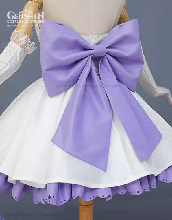 Keqing Wedding Dress Costume Genshin Impact Outfits (10)