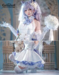 Keqing Wedding Dress Costume Genshin Impact Outfits (5)