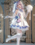 Keqing Wedding Dress Costume Genshin Impact Outfits (5)