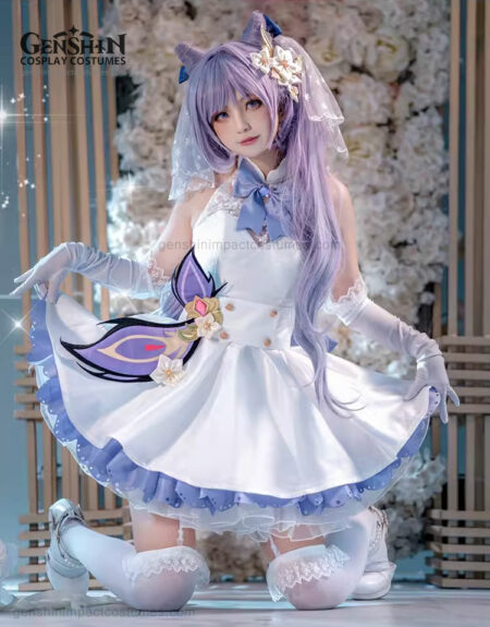 hu tao wedding dress costume genshin impact outfits (copy)