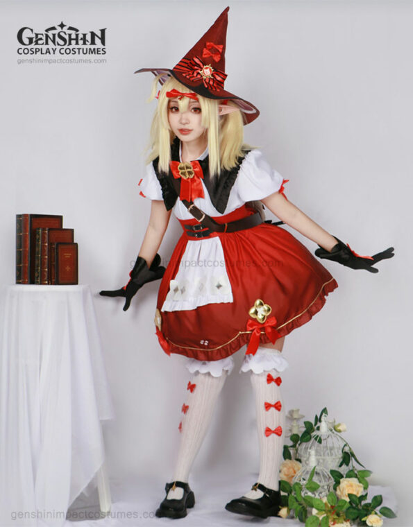 Klee Costume Genshin Impact Halloween Costumes (2)