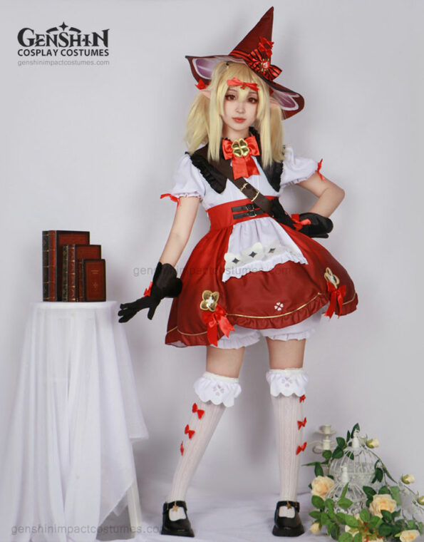 Klee Costume Genshin Impact Halloween Costumes (4)