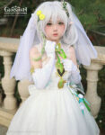 Nahida Wedding Dress Costume Genshin Impact Outfits (8)