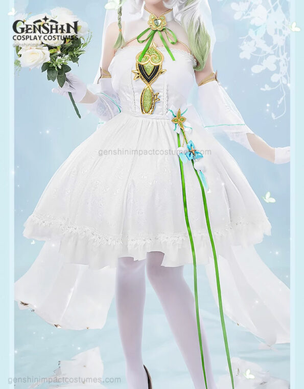 Nahida Wedding Dress Costume Genshin Impact Outfits (7)