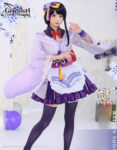 Raiden Shogun Maid Outfit Genshin Impact Costumes (6)