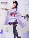 Raiden Shogun Maid Outfit Genshin Impact Costumes (6)