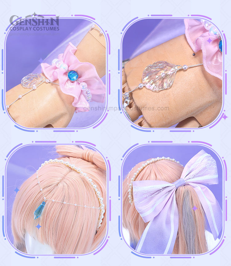 noelle wedding dress costume genshin impact outfits (copy)