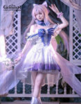 Sangonomiya Kokomi Wedding Dress Costume Genshin Impact Outfits (5)