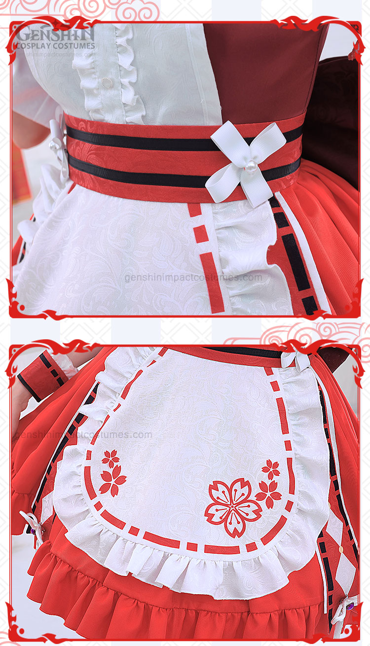 yae miko maid outfit genshin impact costumes