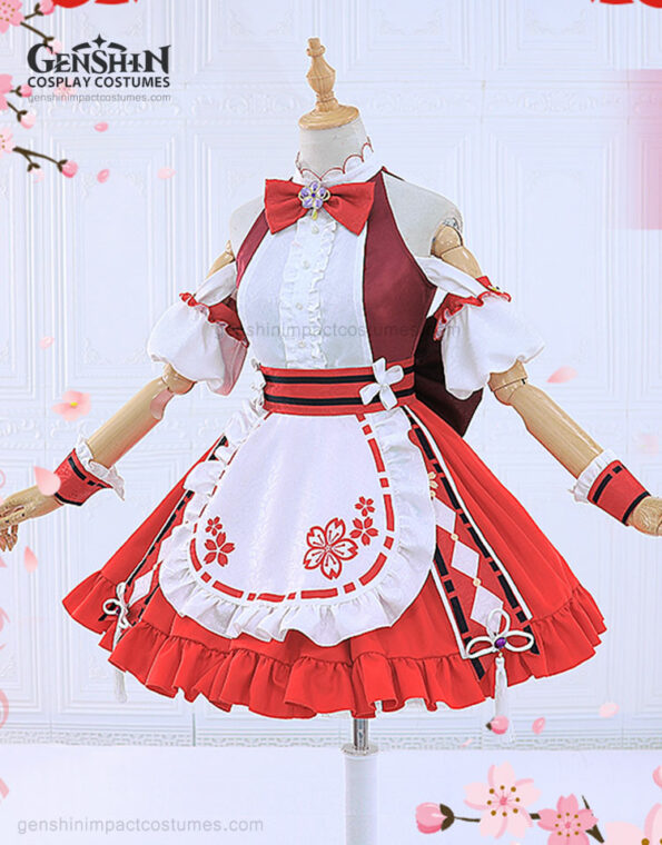 Yae Miko Maid Outfit Genshin Impact Costumes (13)