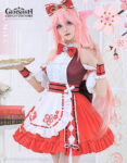 Yae Miko Maid Outfit Genshin Impact Costumes (5)